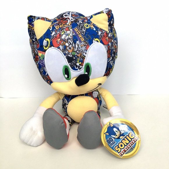 sonic comic plush